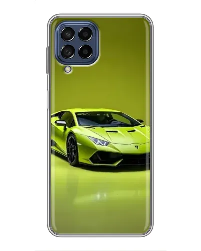 Чехол для Samsung Galaxy M53 (5G) (M536B) с картинкой «Салатовый Lamborghini Huracan»