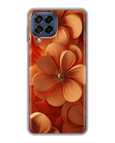 Чехол для Samsung Galaxy M53 (5G) (M536B) с картинкой «Оранжевый макро цветок» Чехол для Samsung Galaxy M53 (5G) (M536B) с картинкой «Оранжевый макро цветок»