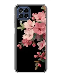 Чехол для Samsung Galaxy M53 (5G) (M536B) с картинкой «Розовая ветка сакуры»