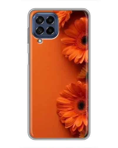 Чехол для Samsung Galaxy M53 (5G) (M536B) с картинкой «Оранжевые герберы» Чехол для Samsung Galaxy M53 (5G) (M536B) с картинкой «Оранжевые герберы»