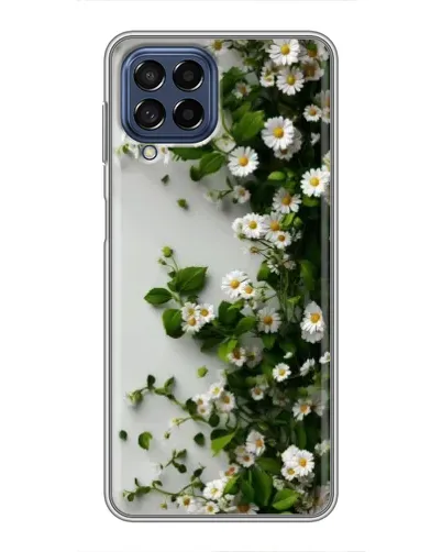 Чехол для Samsung Galaxy M53 (5G) (M536B) с картинкой «Ветка мелких белых цветов» Чехол для Samsung Galaxy M53 (5G) (M536B) с картинкой «Ветка мелких белых цветов»