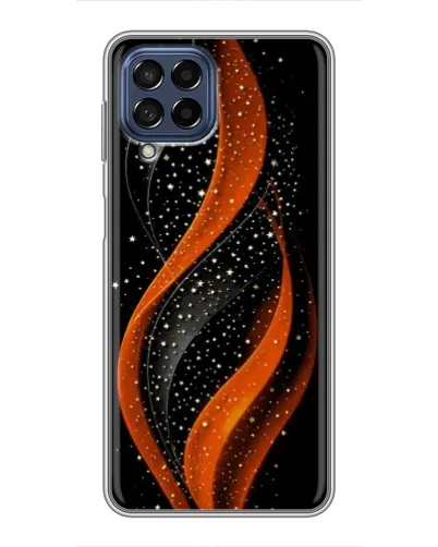 Чехол для Samsung Galaxy M53 (5G) (M536B) с картинкой «Огненная звездная волна»