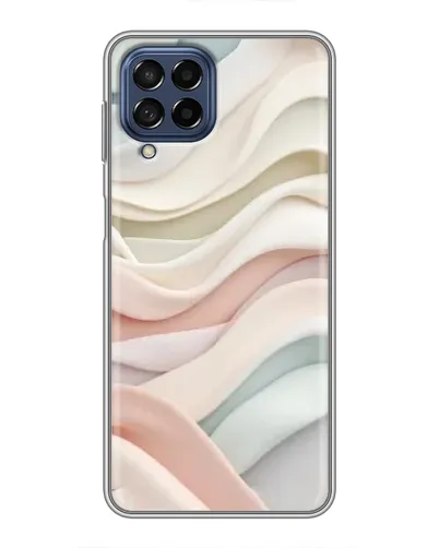 Чехол для Samsung Galaxy M53 (5G) (M536B) с картинкой «Пастельные нежные волны»