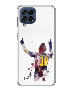 Чехол для Samsung Galaxy M53 (5G) (M536B) с картинкой «Акварельный Месси Барселона» Чехол для Samsung Galaxy M53 (5G) (M536B) с картинкой «Акварельный Месси Барселона»