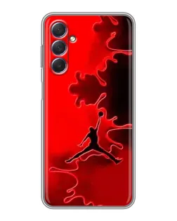 Чехол для Samsung Galaxy M54 (5G) с картинкой «Jordan Red Smoke»