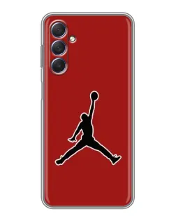 Чехол для Samsung Galaxy M54 (5G) с картинкой «Jordan Red Back»
