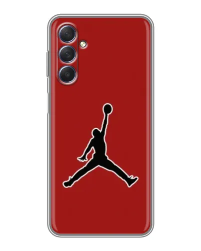 Чехол для Samsung Galaxy M54 (5G) с картинкой «Jordan Red Back»