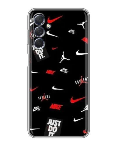 Чехол для Samsung Galaxy M54 (5G) с картинкой «Nike Mix Pattern»