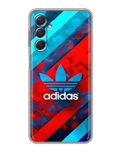 Чехол для Samsung Galaxy M54 (5G) с картинкой «Абстракция Adidas»