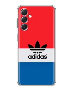 Чехол для Samsung Galaxy M54 (5G) с картинкой «Ретро блоки Adidas»