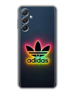 Чехол для Samsung Galaxy M54 (5G) с картинкой «Неоновый Adidas»