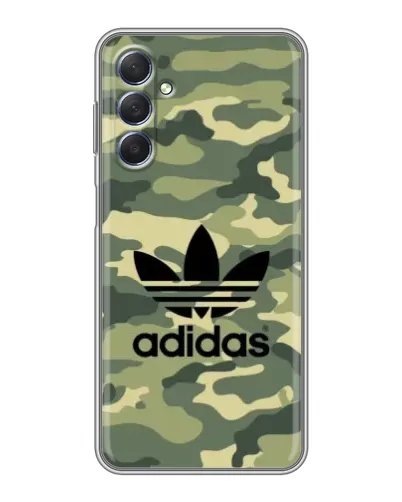 Чехол для Samsung Galaxy M54 (5G) с картинкой «Милитари стиль Adidas»
