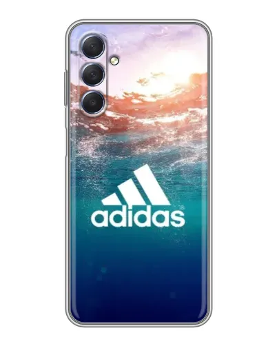 Чехол для Samsung Galaxy M54 (5G) с картинкой «Океанская глубина адидас»