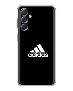 Чехол для Samsung Galaxy M54 (5G) с картинкой «Черная классика Adidas»