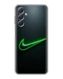 Чохол для Samsung Galaxy M54 (5G) з картинкою «Неоновий контур Nike» Чохол для Samsung Galaxy M54 (5G) з картинкою «Неоновий контур Nike»