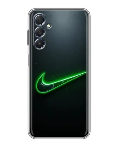 Чехол для Samsung Galaxy M54 (5G) с картинкой «Неоновый контур Nike» Чехол для Samsung Galaxy M54 (5G) с картинкой «Неоновый контур Nike»