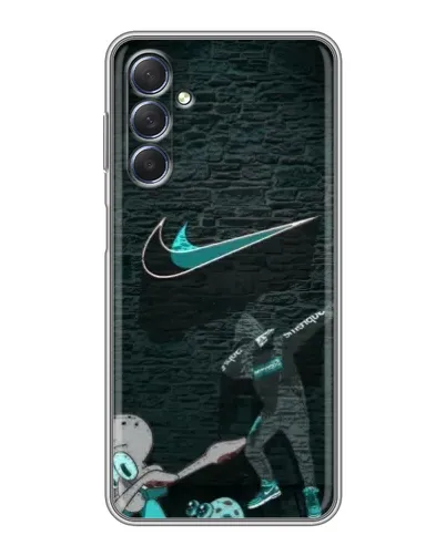 Чехол для Samsung Galaxy M54 (5G) с картинкой «Спортивный арт Nike» Чехол для Samsung Galaxy M54 (5G) с картинкой «Спортивный арт Nike»