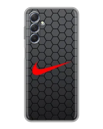 Чехол для Samsung Galaxy M54 (5G) с картинкой «Nike — карбоновая сетка» Чехол для Samsung Galaxy M54 (5G) с картинкой «Nike — карбоновая сетка»