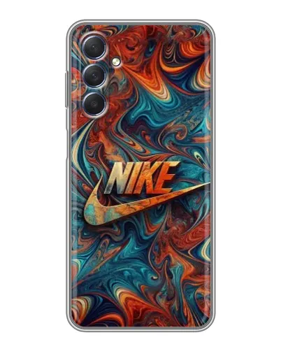 Чехол для Samsung Galaxy M54 (5G) с картинкой «Nike в абстракции» Чехол для Samsung Galaxy M54 (5G) с картинкой «Nike в абстракции»