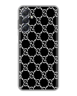Чехол для Samsung Galaxy M54 (5G) с картинкой «Gucci — сетчатый паттерн» Чехол для Samsung Galaxy M54 (5G) с картинкой «Gucci — сетчатый паттерн»