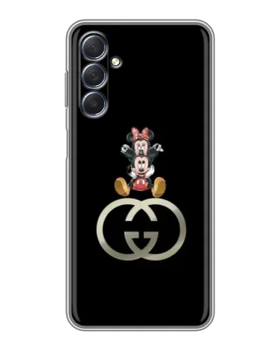 Чехол для Samsung Galaxy M54 (5G) с картинкой «Минни Маус на лого» Чехол для Samsung Galaxy M54 (5G) с картинкой «Минни Маус на лого»