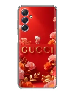 Чехол для Samsung Galaxy M54 (5G) с картинкой «Gucci — золотой сад»
