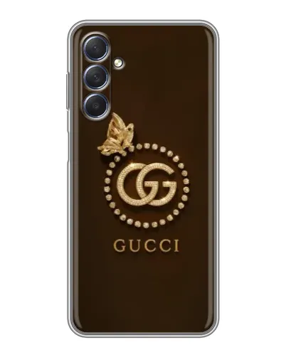Чехол для Samsung Galaxy M54 (5G) с картинкой «Gucci — золотая бабочка» Чехол для Samsung Galaxy M54 (5G) с картинкой «Gucci — золотая бабочка»