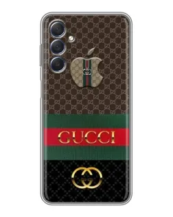Чехол для Samsung Galaxy M54 (5G) с картинкой «Gucci — брендированный десерт»