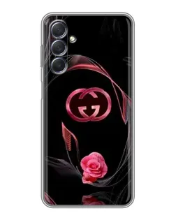 Чехол для Samsung Galaxy M54 (5G) с картинкой «Gucci — неоновая роза»