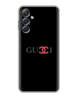 Чехол для Samsung Galaxy M54 (5G) с картинкой «Gucci — красный градиент»