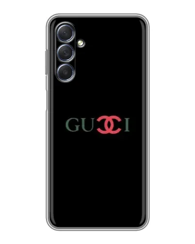 Чехол для Samsung Galaxy M54 (5G) с картинкой «Gucci — красный градиент» Чехол для Samsung Galaxy M54 (5G) с картинкой «Gucci — красный градиент»