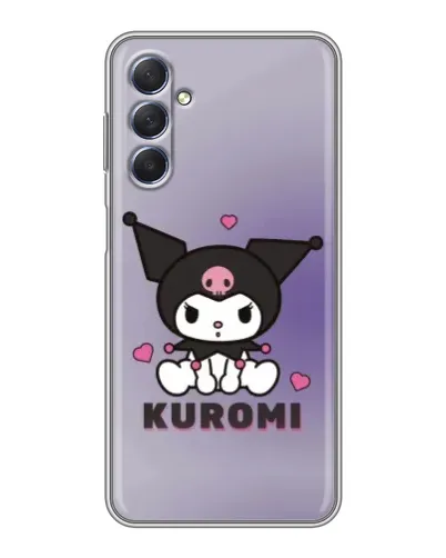 Чехол для Samsung Galaxy M54 (5G) с картинкой «Kuromi — фиолетовый арт»