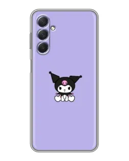 Чехол для Samsung Galaxy M54 (5G) с картинкой «Kuromi — фиолетовый минимализм»