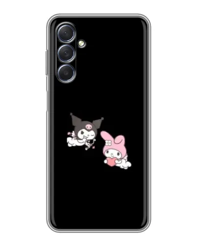 Чехол для Samsung Galaxy M54 (5G) с картинкой «My Melody и Kuromi»