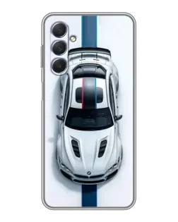 Чехол для Samsung Galaxy M54 (5G) с картинкой «Вид сверху — BMW M» Чехол для Samsung Galaxy M54 (5G) с картинкой «Вид сверху — BMW M»
