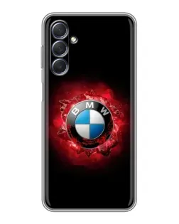 Чехол для Samsung Galaxy M54 (5G) с картинкой «Логотип BMW — вспышка»
