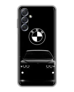 Чехол для Samsung Galaxy M54 (5G) с картинкой «BMW — взгляд из темноты»