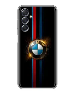 Чехол для Samsung Galaxy M54 (5G) с картинкой «BMW M-Power неон»