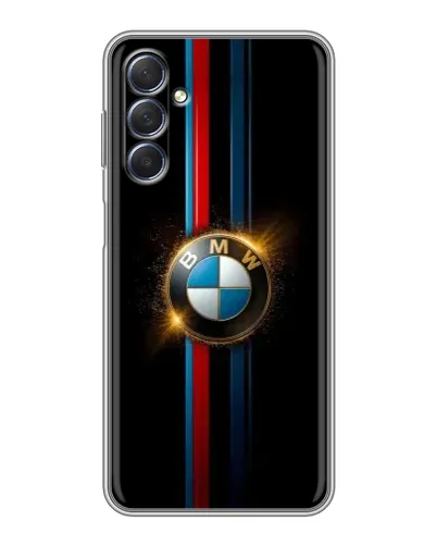 Чехол для Samsung Galaxy M54 (5G) с картинкой «BMW M-Power неон»
