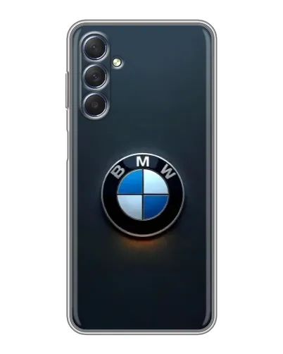 Чехол для Samsung Galaxy M54 (5G) с картинкой «Логотип BMW — минимализм»