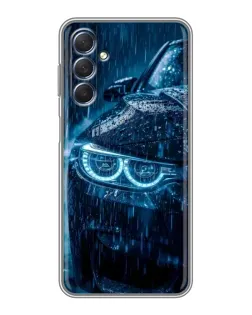 Чохол для Samsung Galaxy M54 (5G) з картинкою «BMW під дощем»