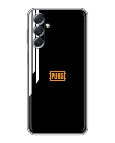 Чехол для Samsung Galaxy M54 (5G) с картинкой «PUBG — вертикальные линии» Чехол для Samsung Galaxy M54 (5G) с картинкой «PUBG — вертикальные линии»
