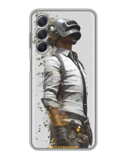 Чехол для Samsung Galaxy M54 (5G) с картинкой «PUBG — боец в пыли»