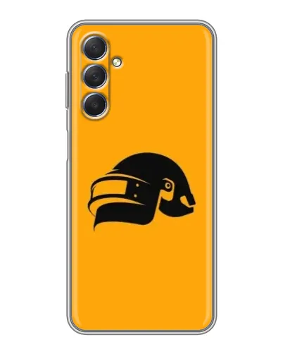 Чехол для Samsung Galaxy M54 (5G) с картинкой «PUBG — золотой шлем» Чехол для Samsung Galaxy M54 (5G) с картинкой «PUBG — золотой шлем»
