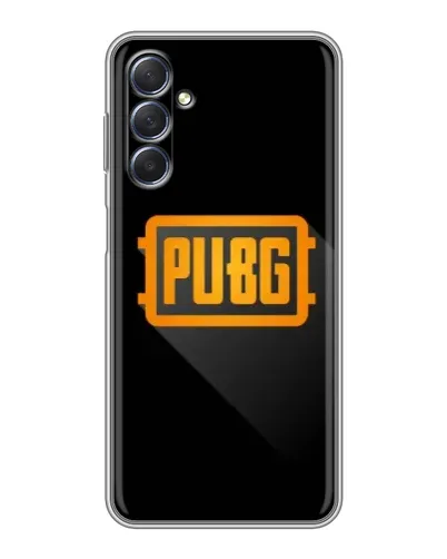Чехол для Samsung Galaxy M54 (5G) с картинкой «PUBG — рамка лого» Чехол для Samsung Galaxy M54 (5G) с картинкой «PUBG — рамка лого»