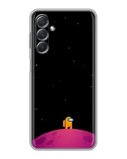 Чохол для Samsung Galaxy M54 (5G) з картинкою «Самотній герой на планеті»