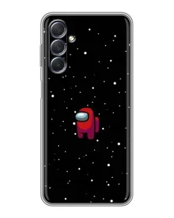 Чехол для Samsung Galaxy M54 (5G) с картинкой «Красный Among Us»