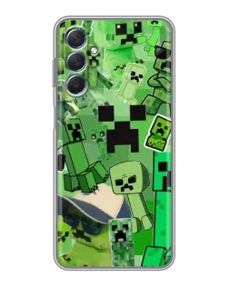 Чохол для Samsung Galaxy M54 (5G) з картинкою «Кріпери Minecraft»