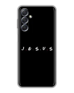 Чехол для Samsung Galaxy M54 (5G) с картинкой «Точки веры J.E.S.U.S.»