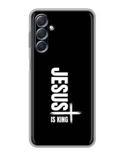 Чехол для Samsung Galaxy M54 (5G) с картинкой «Вертикаль веры Jesus»
